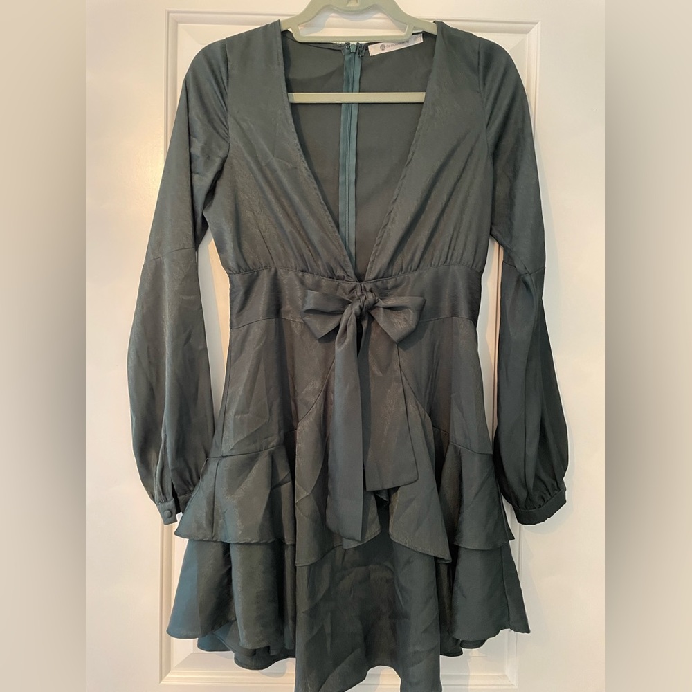 Impeccable Pig emerald dress